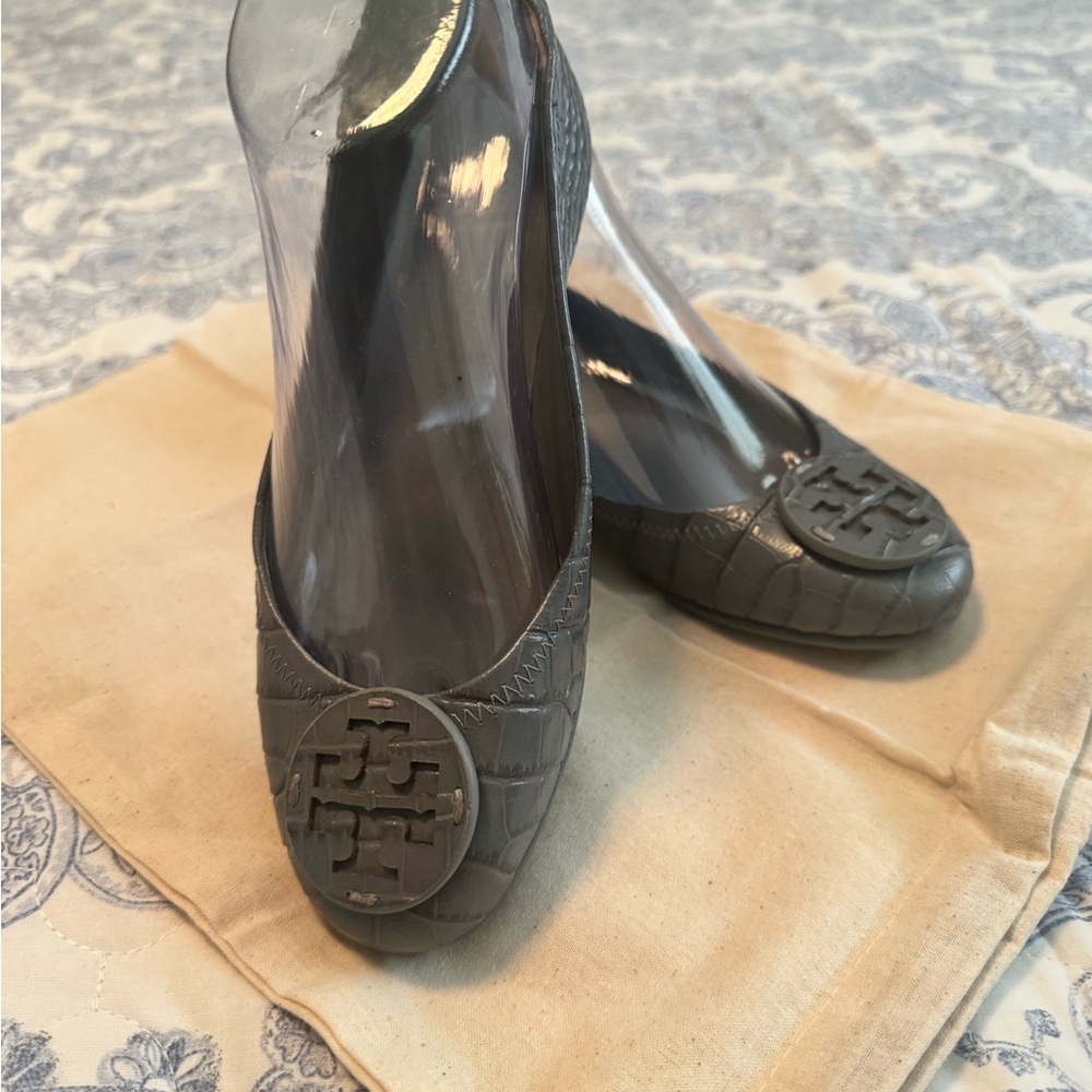 Tory Burch Gray Women's flats